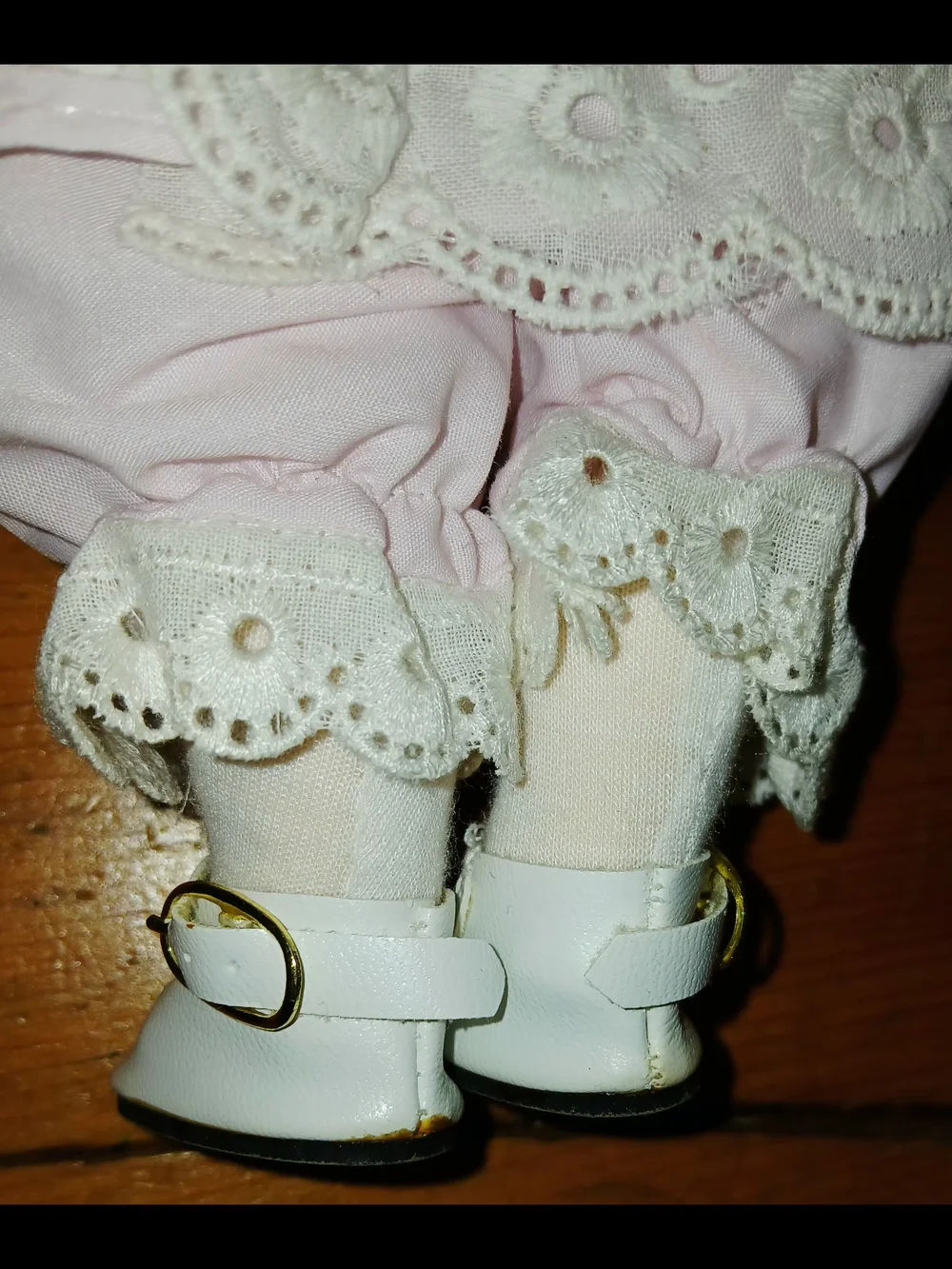 Delicate Pink Lace Baby Doll by